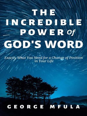 cover image of The Incredible Power of God's Word